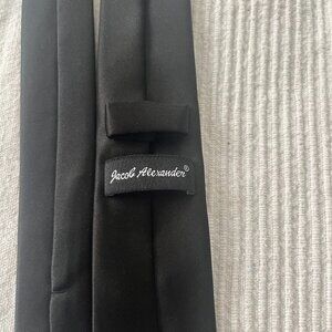 Jacob alexander black  skinny tie